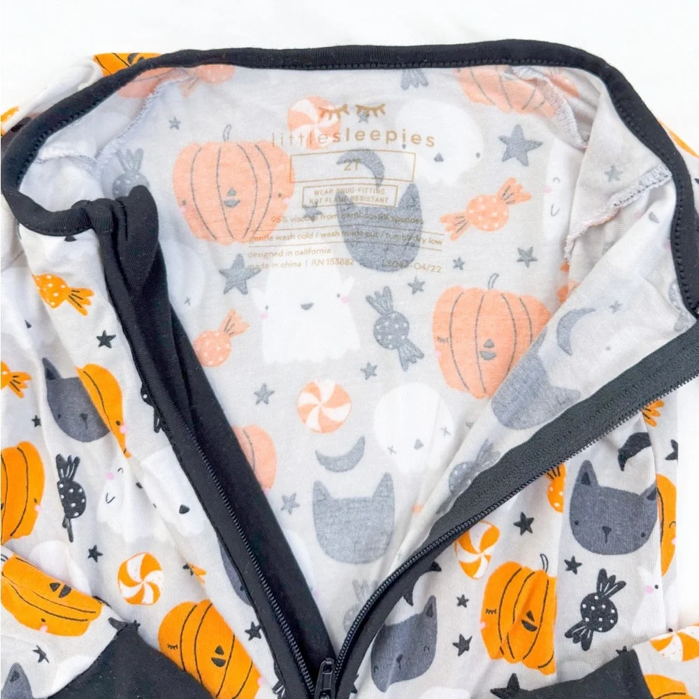 Little Sleepies Boo Crew Zippy 2T